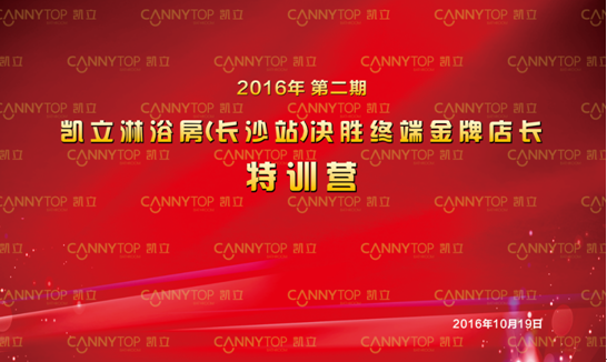 凯立淋浴房：制胜淋浴房市场 需打造强势终端
